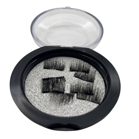 Magnetic Eyelashes Reusable No-Glue Eyelash Extensions Faux Mink in Compact Case - Picture 4 of 8